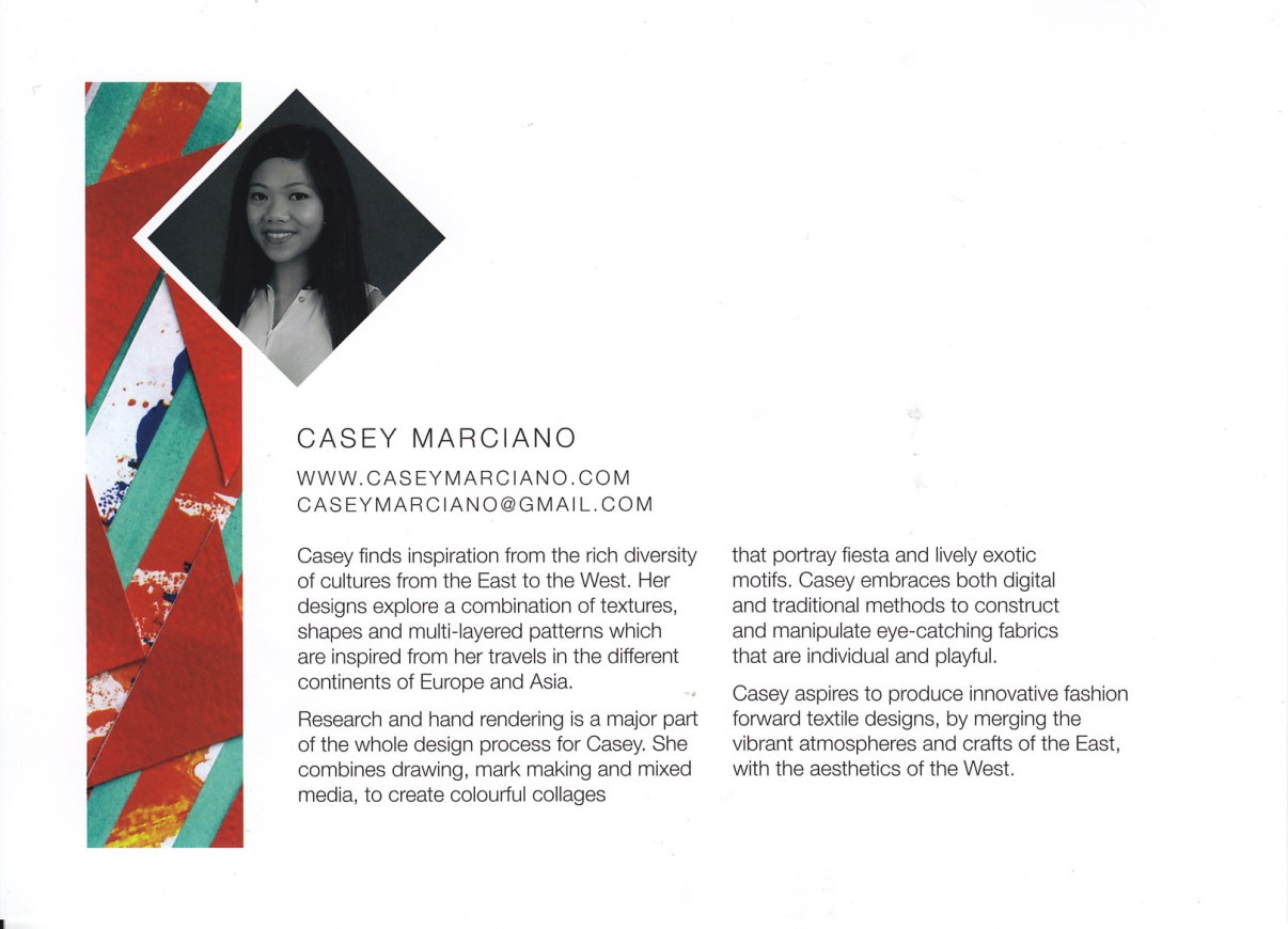 casey marcianoo textile artist and designer