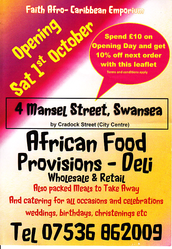 faith afro caribbean store Swansea
