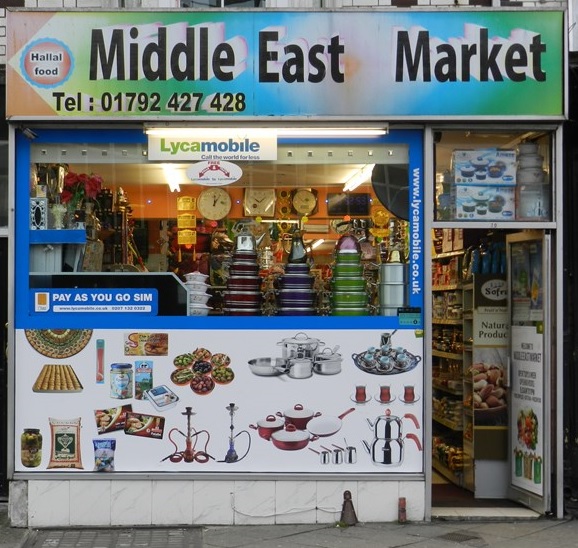 Middle East market Swansea