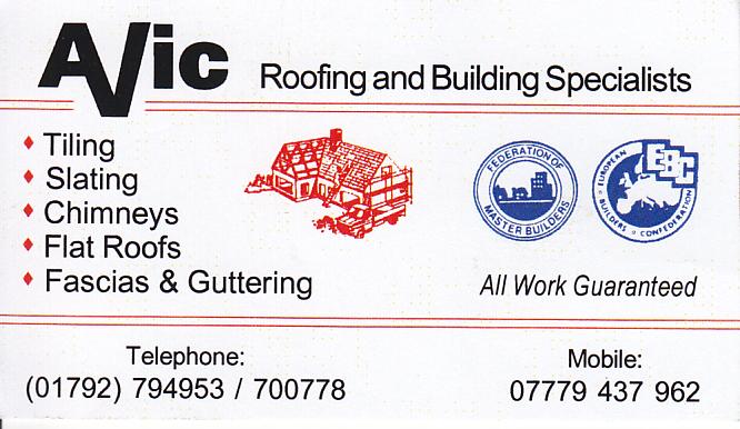 avic roofing buiding Swansea