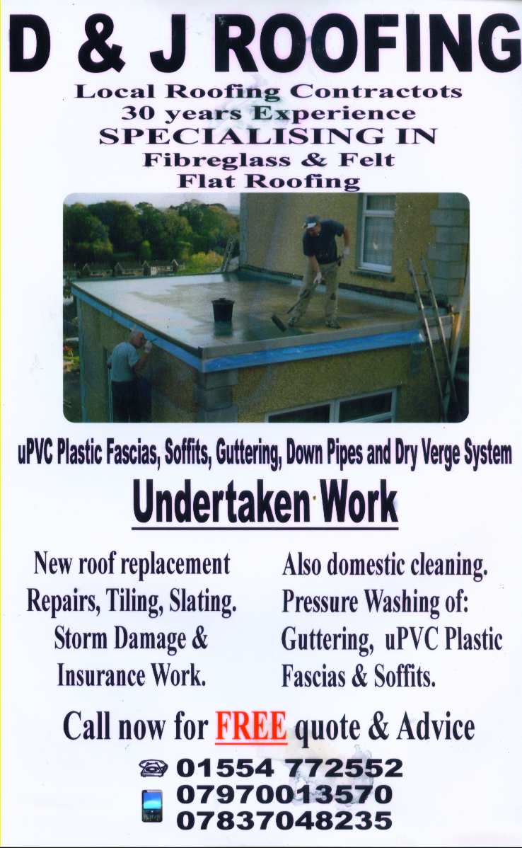 D & J roofing swansea