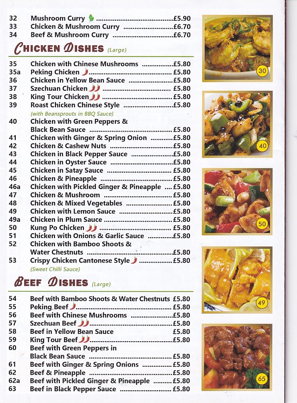 Menu 3 of Superstar, Chinese Takeaway Swansea