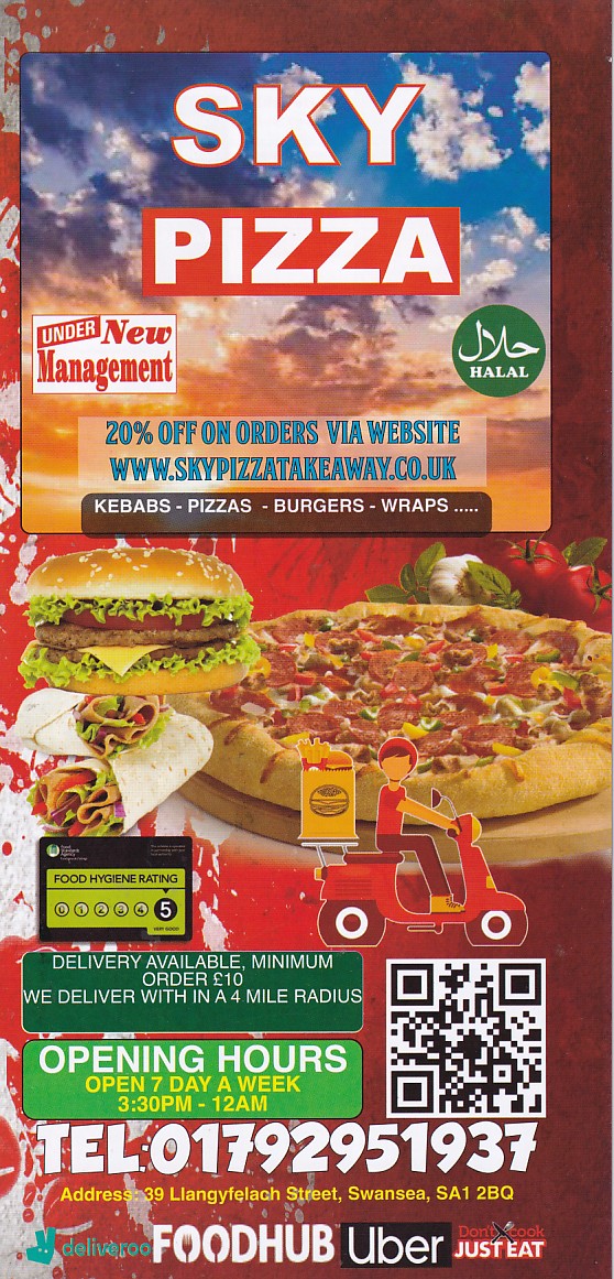 Menu of xxxxx